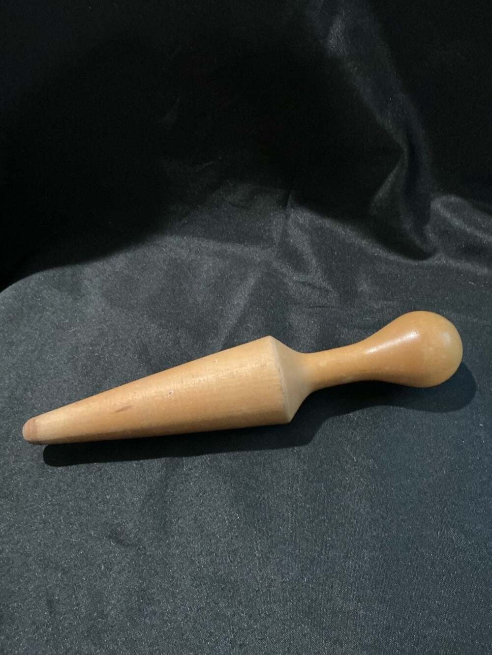 Antique Vintage Wooden Cone Pestle Masher Rustic Wood Pestle-farmhouse Kitchen